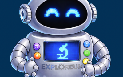 Meet Helix: The Exploreum’s Official Robot Mascot!