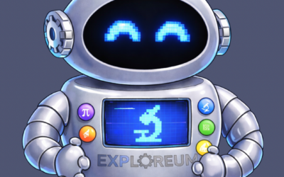 Beep bop boop—there’s a new face at the science center, and it needs a name.